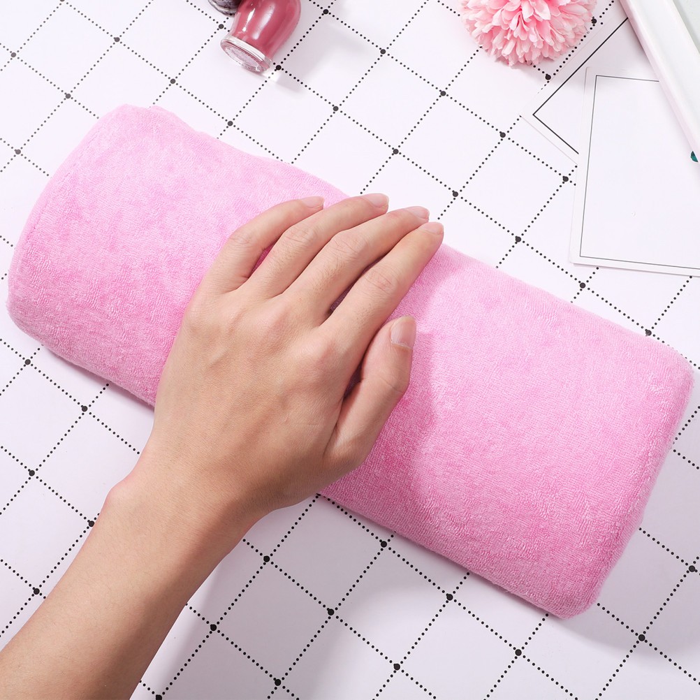 Nail Art Hand Rest Holder Detachable Nail Art Cushion Washable Manicure Pillow