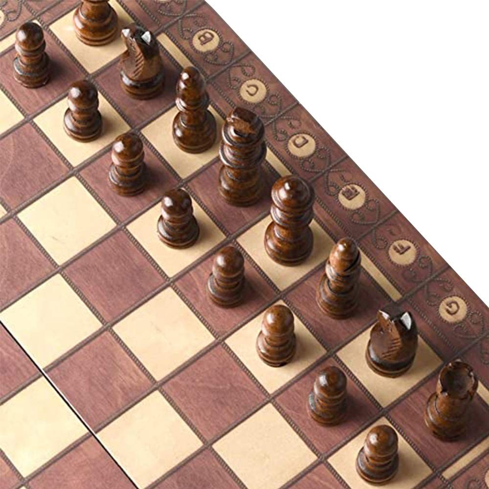 Luoyer 3-in-1 Chess Set Include Checkers 11.4 inches x
