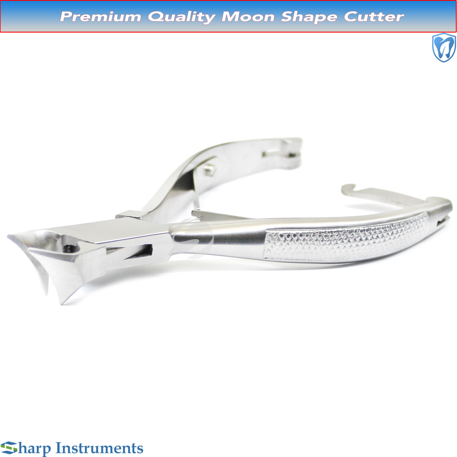 Moon Shape Nail Clipper Extra Thick Toe Nail Nipper Chiropody Professional Steel
