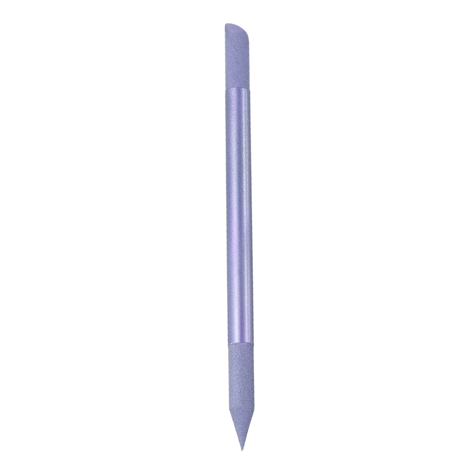 Glass Cuticle Pusher Crystal Manicure Stick for Nail Care, Purple