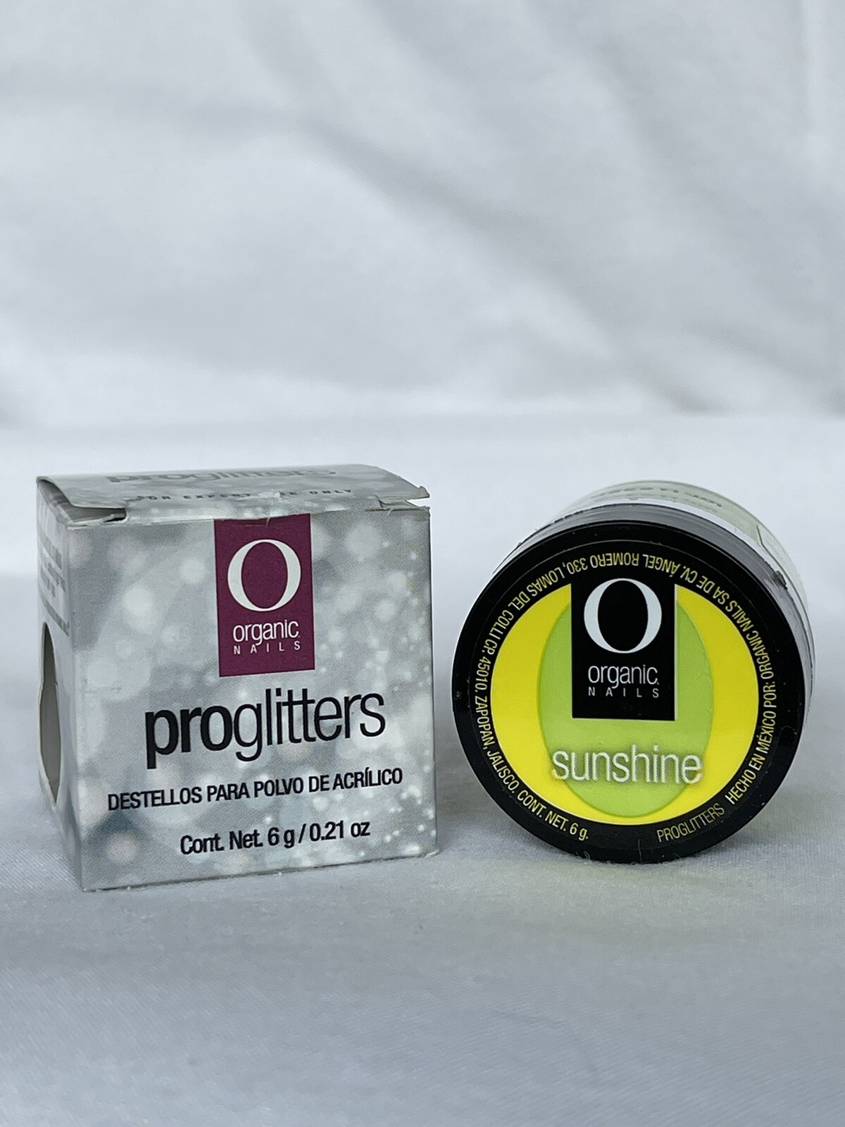 Organic nail ProGlitters / Ultrafine Glitters /iridiscentes 6g
