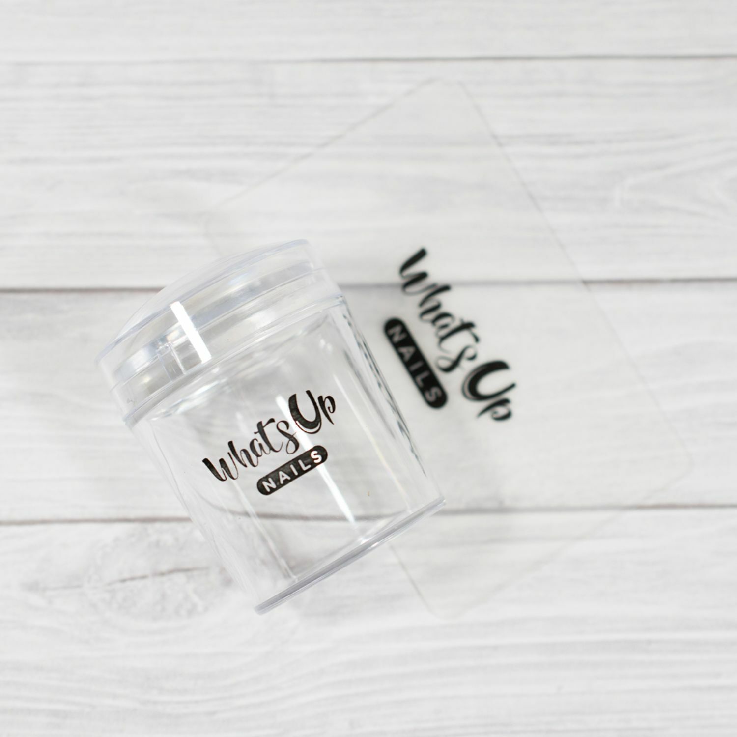 Jumbo Clear Stamper & Scraper For Stamped Nail Art