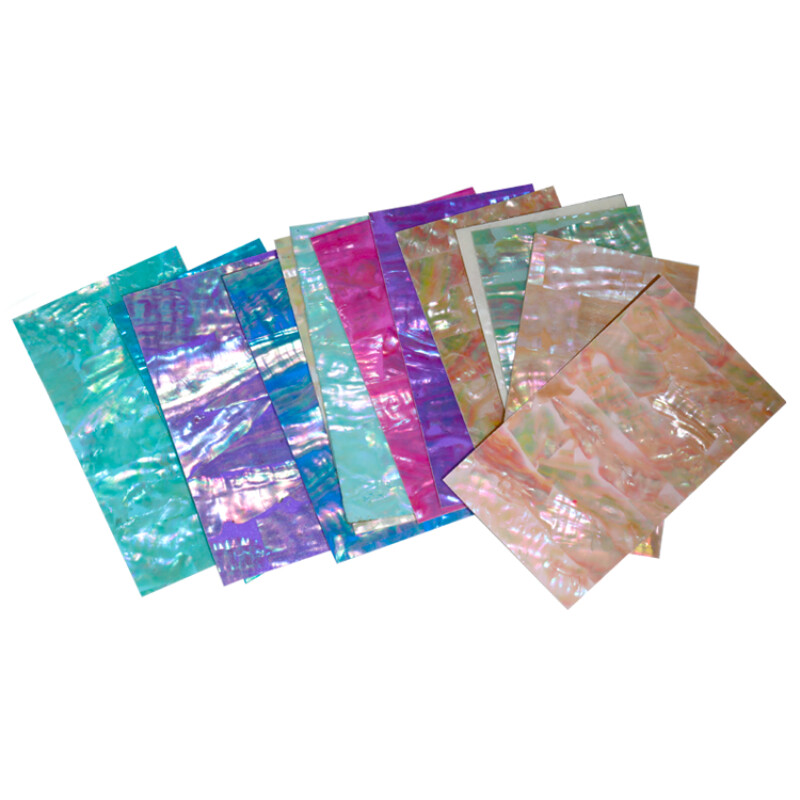 1pcs Flakes Abalone Shell Slice Nail Sticker Adhesive Manicure Nail Art Decal