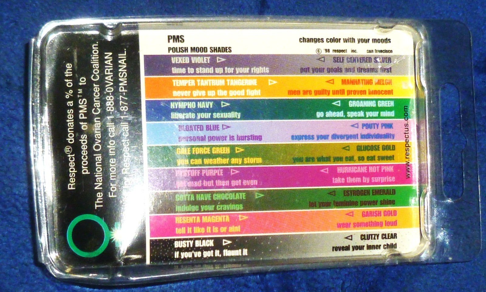 FRENCH NAIL KIT Glue On Tabs, Short Length, Square & MOOD CHANGING NAIL POLISH