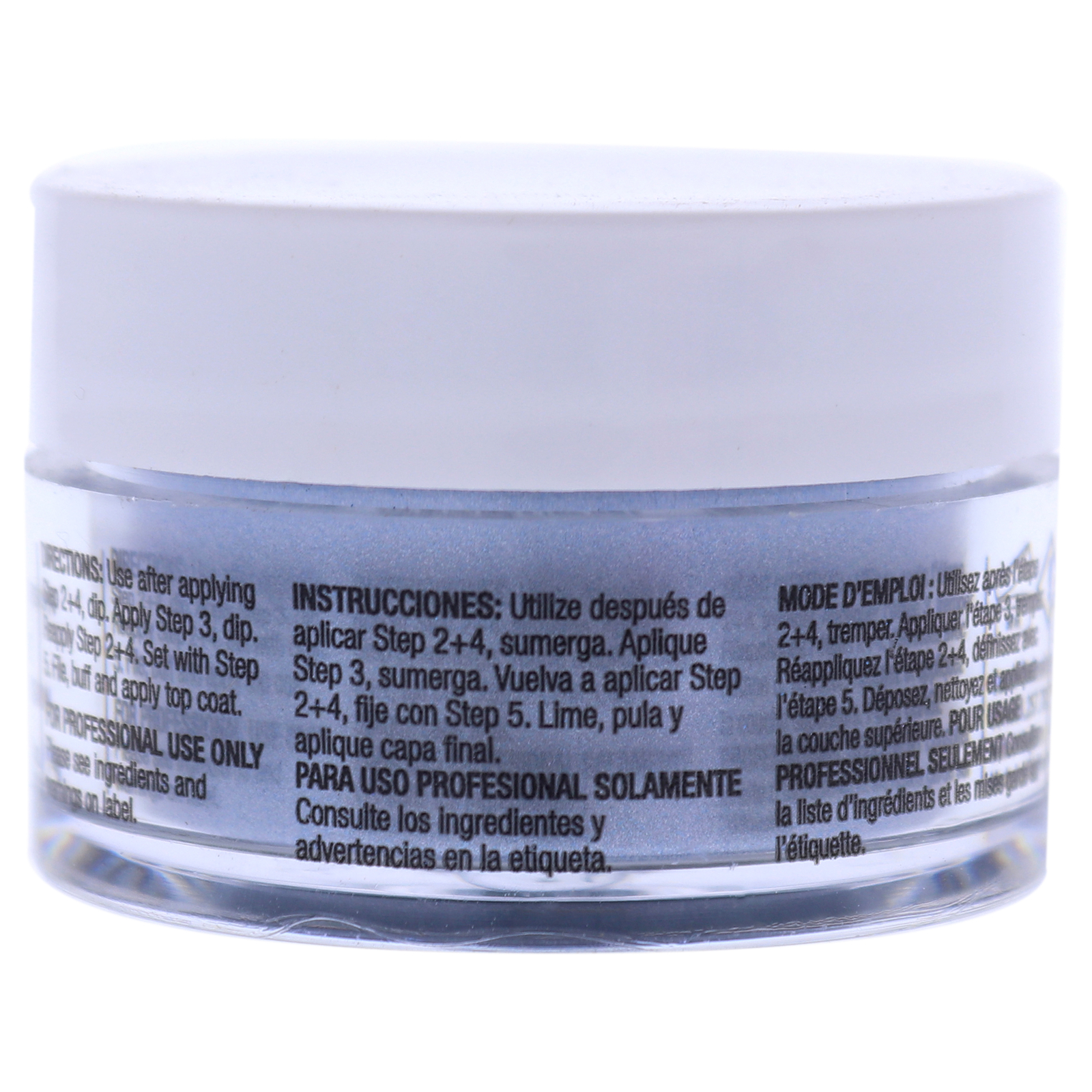 Cuccio Pro Powder Polish Nail Colour Dip System – Blue with Blue Mica – 0.5 oz
