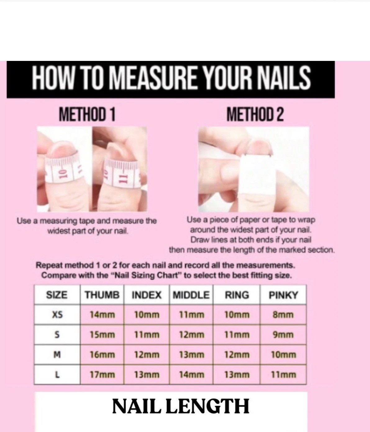 Handmade Press On Nails Nude Beige Glossy Natural Look Size M Nail Set