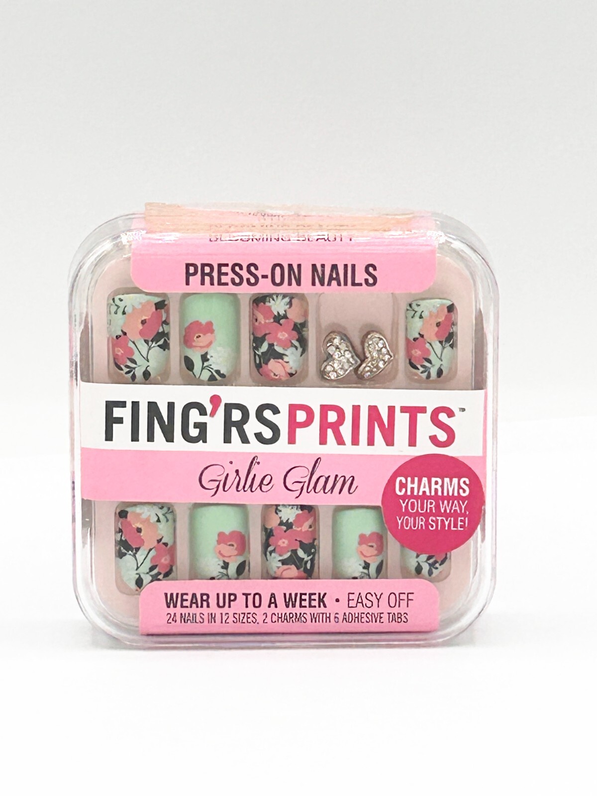 Fing’rs Prints Press-On Nails, Shiny Finish, Short (Choose Your Color)