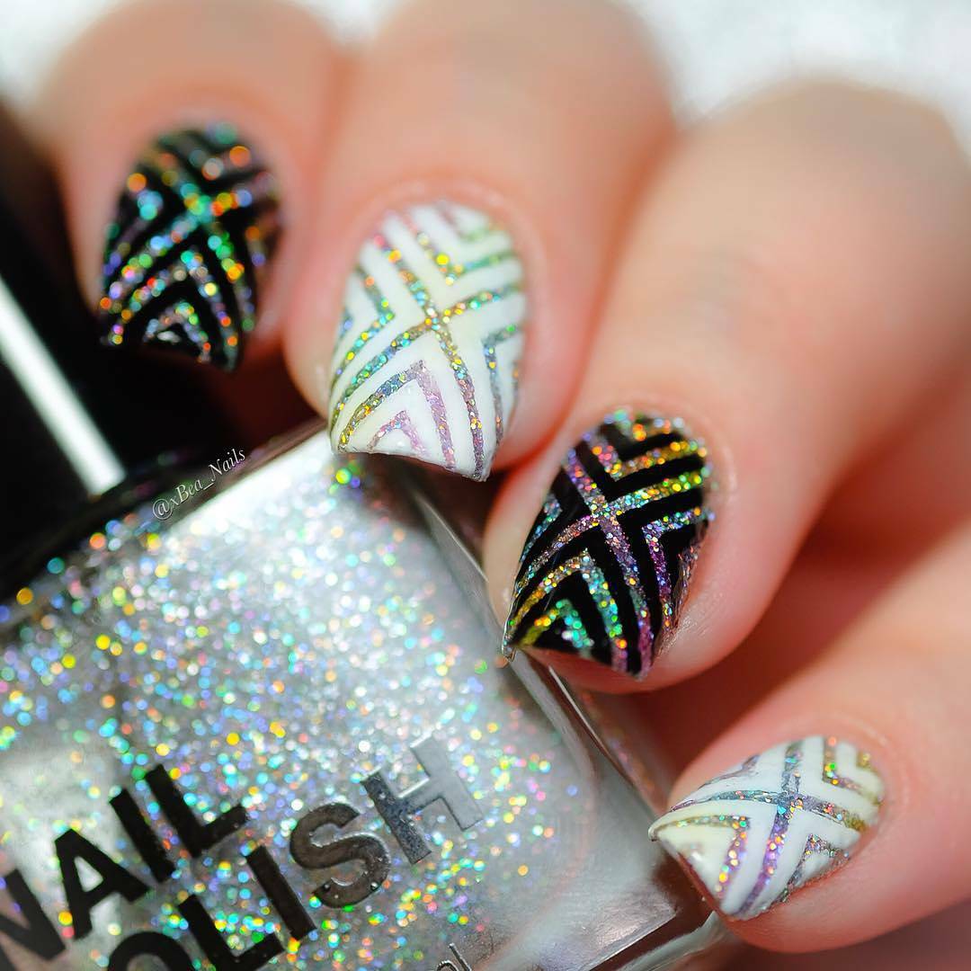 X-pattern stencils for nails, nail stickers, nail art, nail vinyls