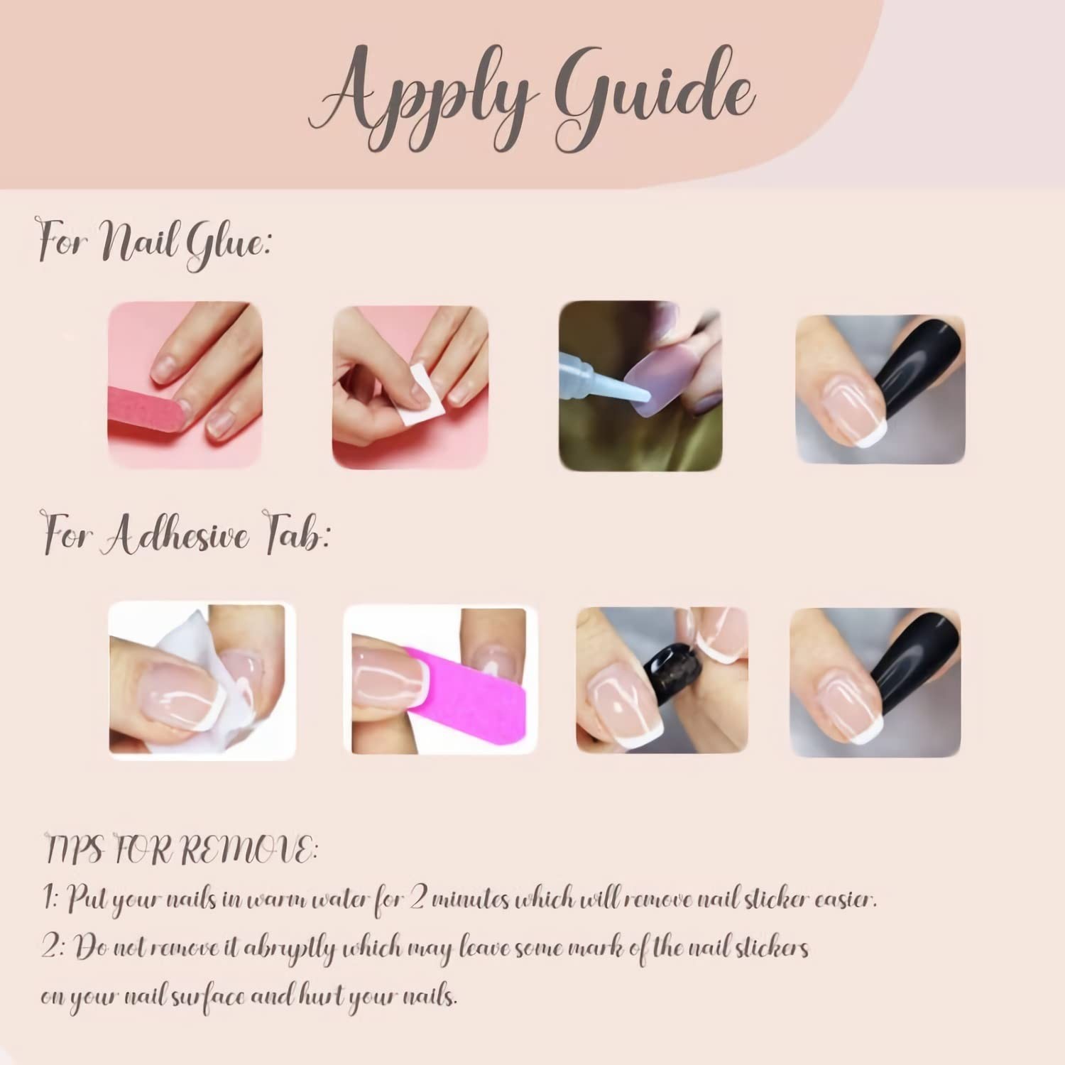 BABALAL Press on Nails Medium Almond Fake Colorful Anime Medium, BNX103