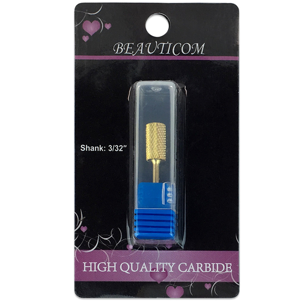 High Quality Nail CARBIDE Bit For 3/32 Electric DRILL Gold Color Fine Large Head