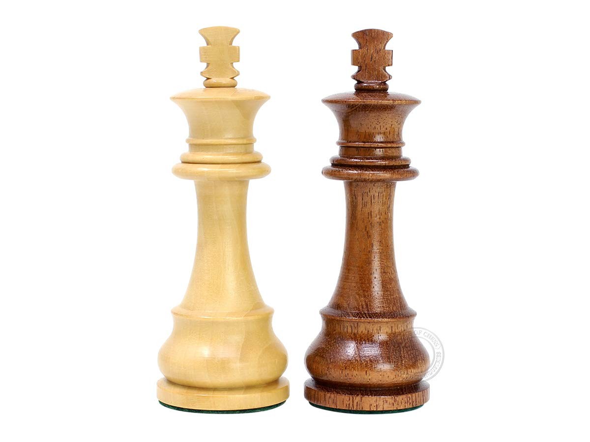 House of Chess – Tournament King Height: 3.75 inches (95 mm), Bronze