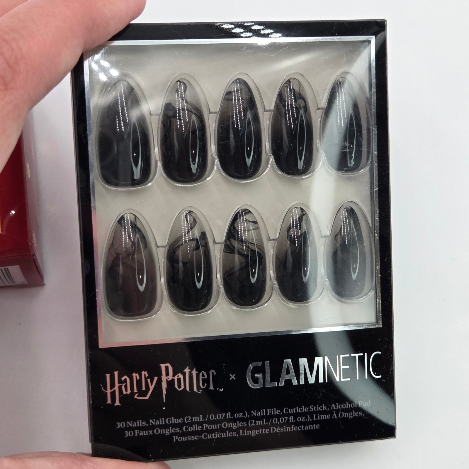 NEW Glamnetic x Harry Potter Press-On Nails 3 Box Bundle Dementor Gryffindor