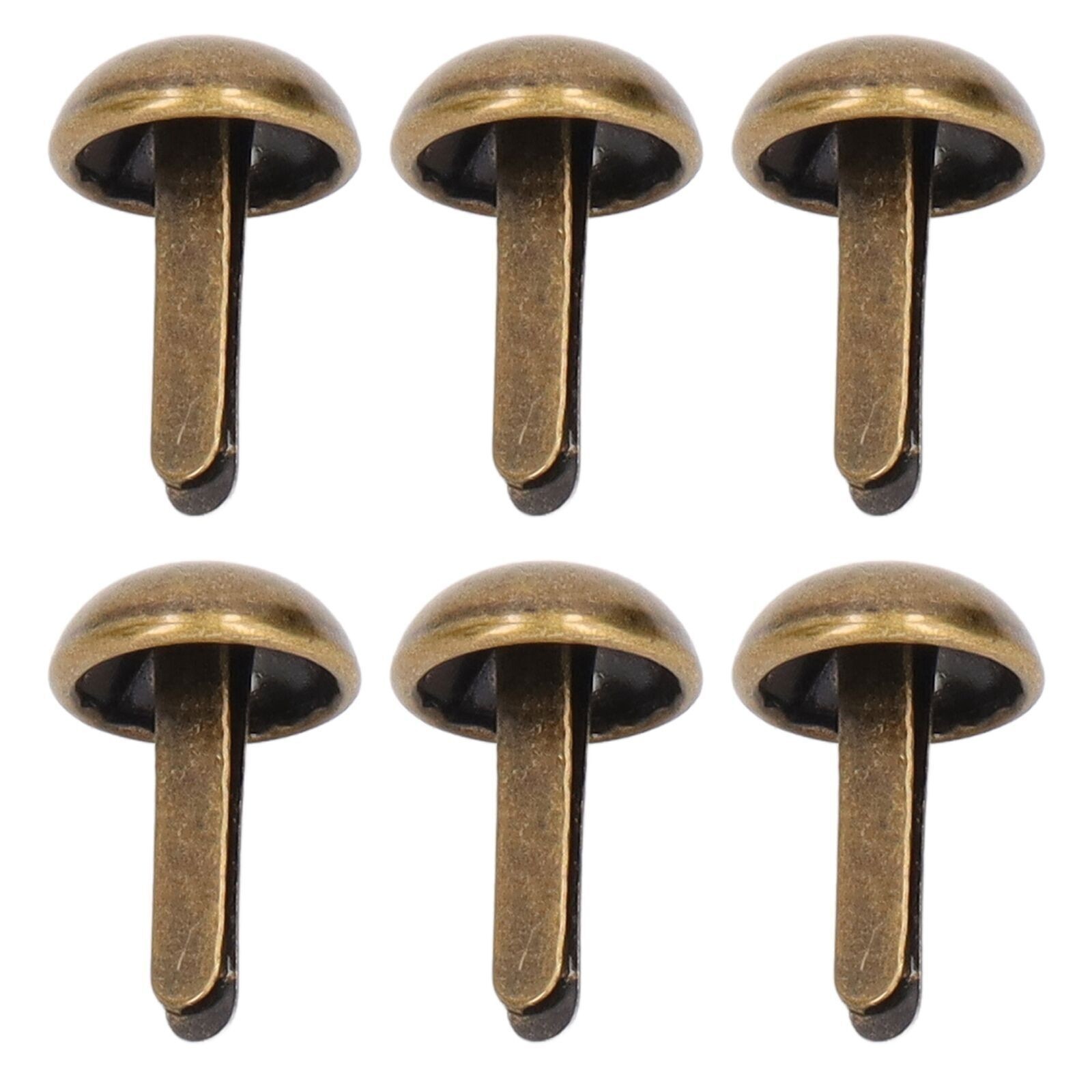 200Pcs Upholstery Tacks Bronze 0.3in Metal Plating Glossy Easy Installation