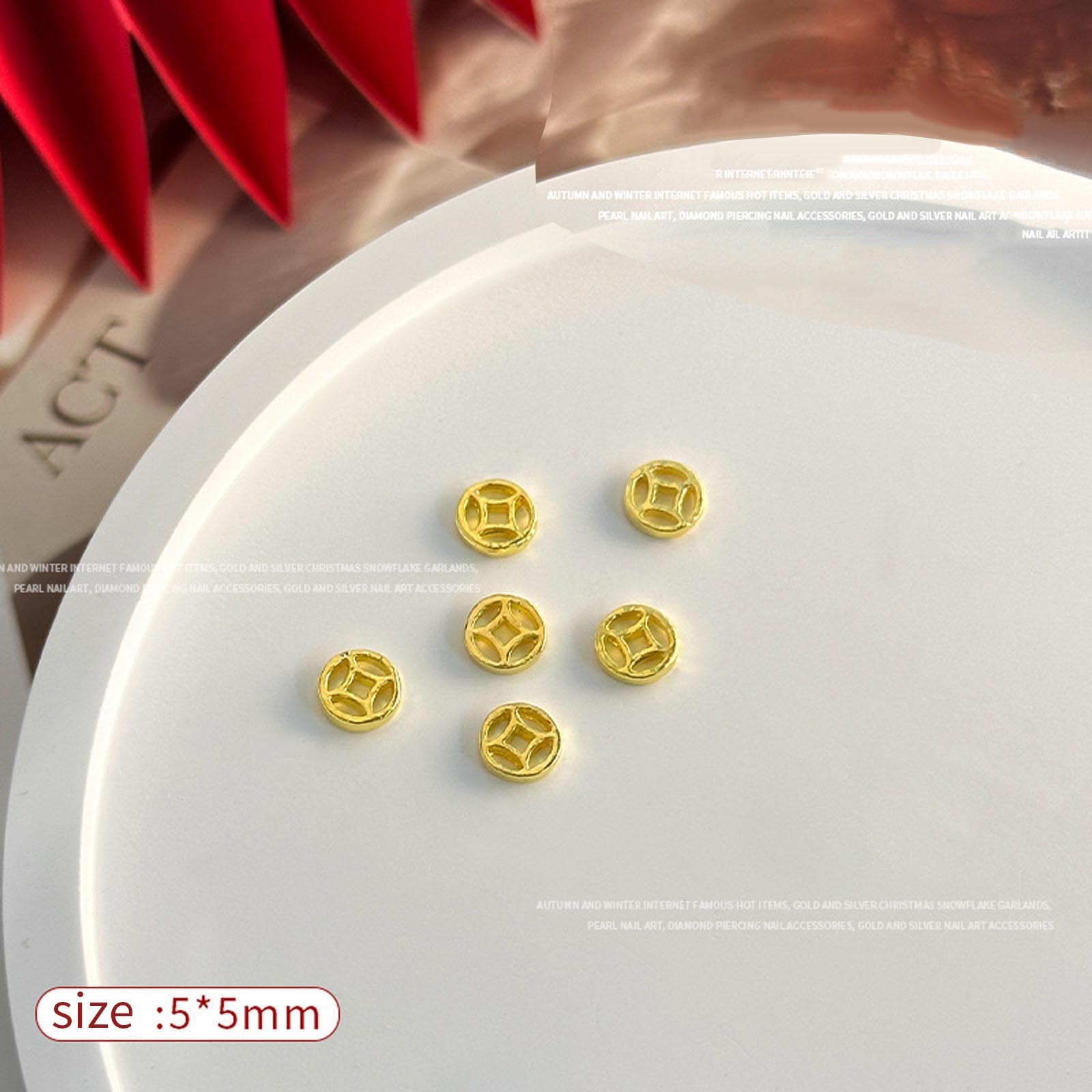 Women Girls Nails Decorations Nails Rhinestones 10 Pcs Trendy Nails Art Luxury