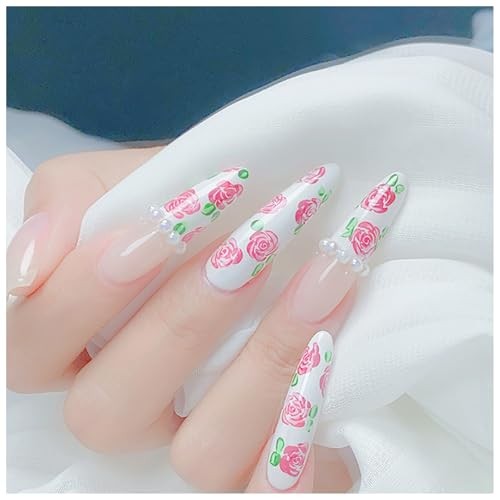 Flower Leaf Geometric Butterfly Patterns Nail 15 Pieces Nail Art Stamp Pen Set