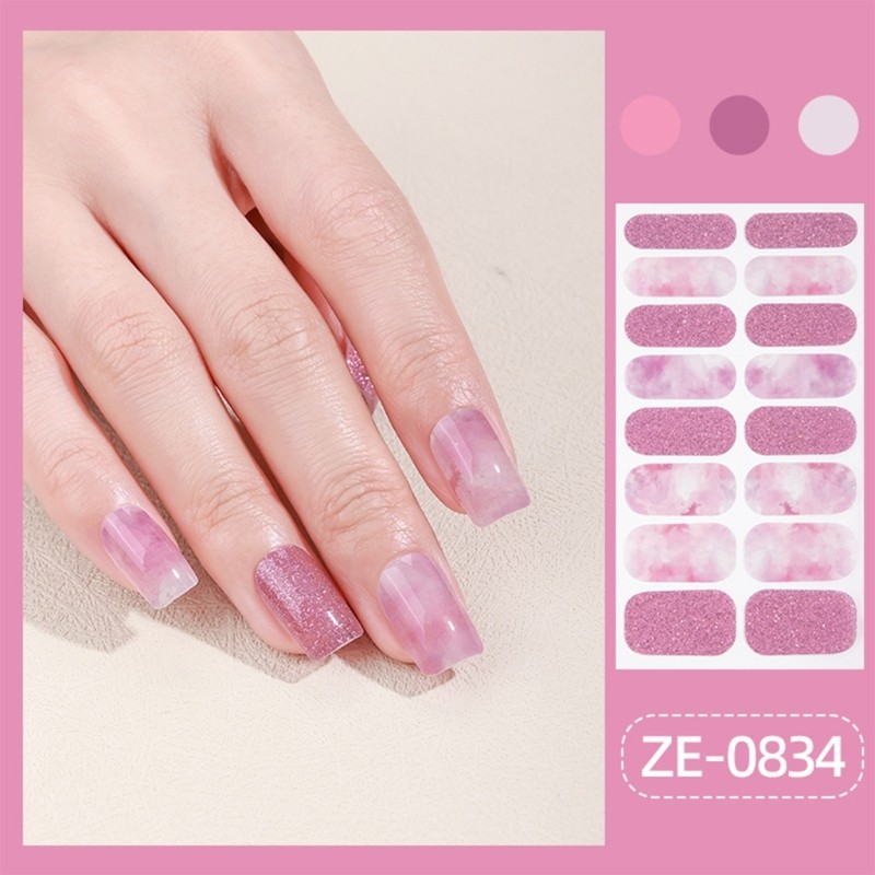 Easy To Use Nail Stickers Ensuring A Stylish Glossy Finish Nail Decals for Women