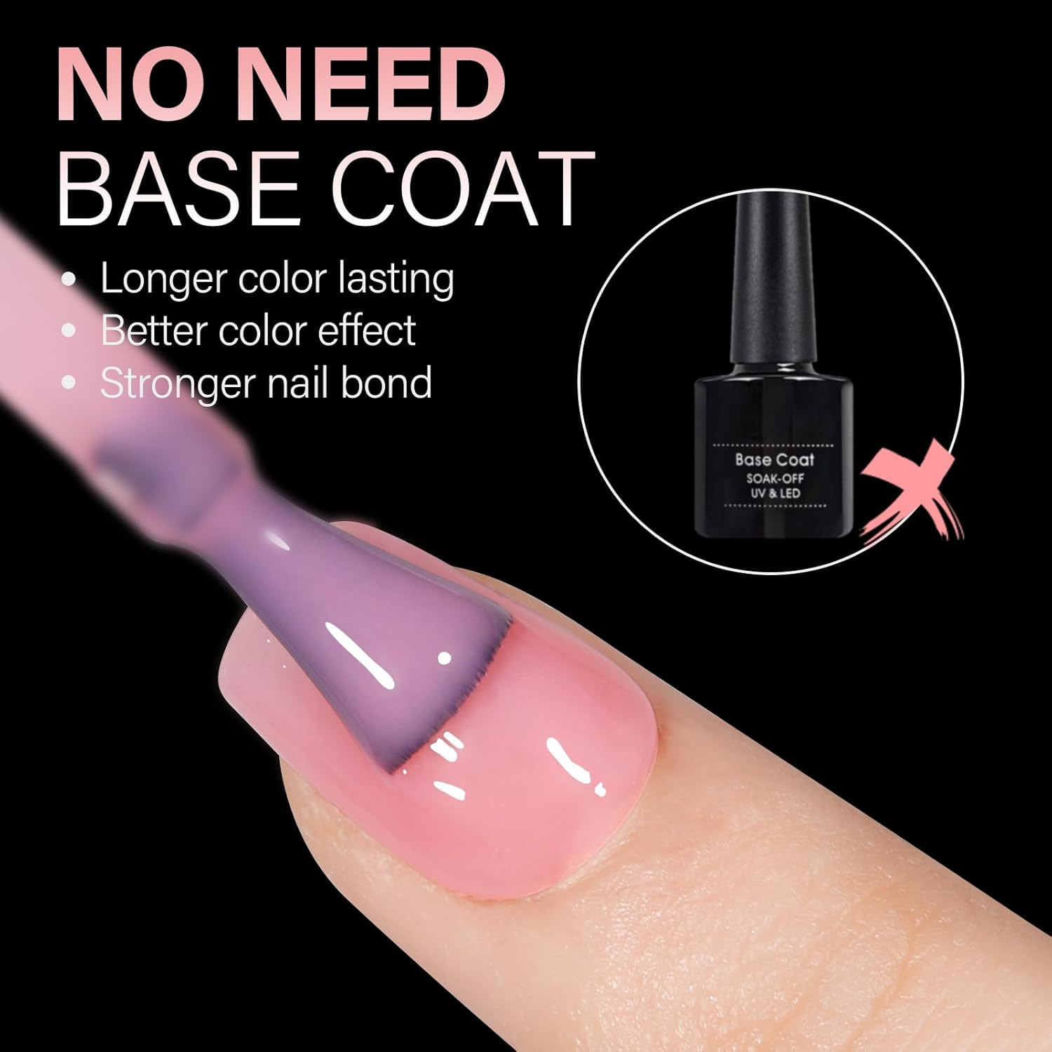 240 PCS Extra Short Coffin Nail Tips Clear Matte Gel Pre-Shaped DIY New