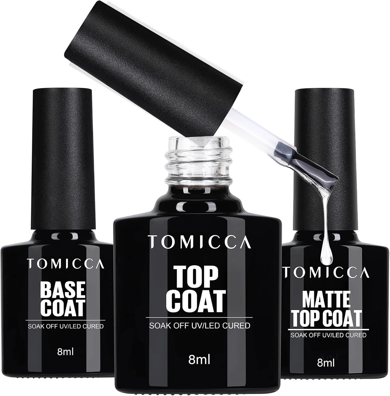 Nail Primer & Nail Prep Dehydrator Set, 15ml Professional Acid-Free Bond Primer