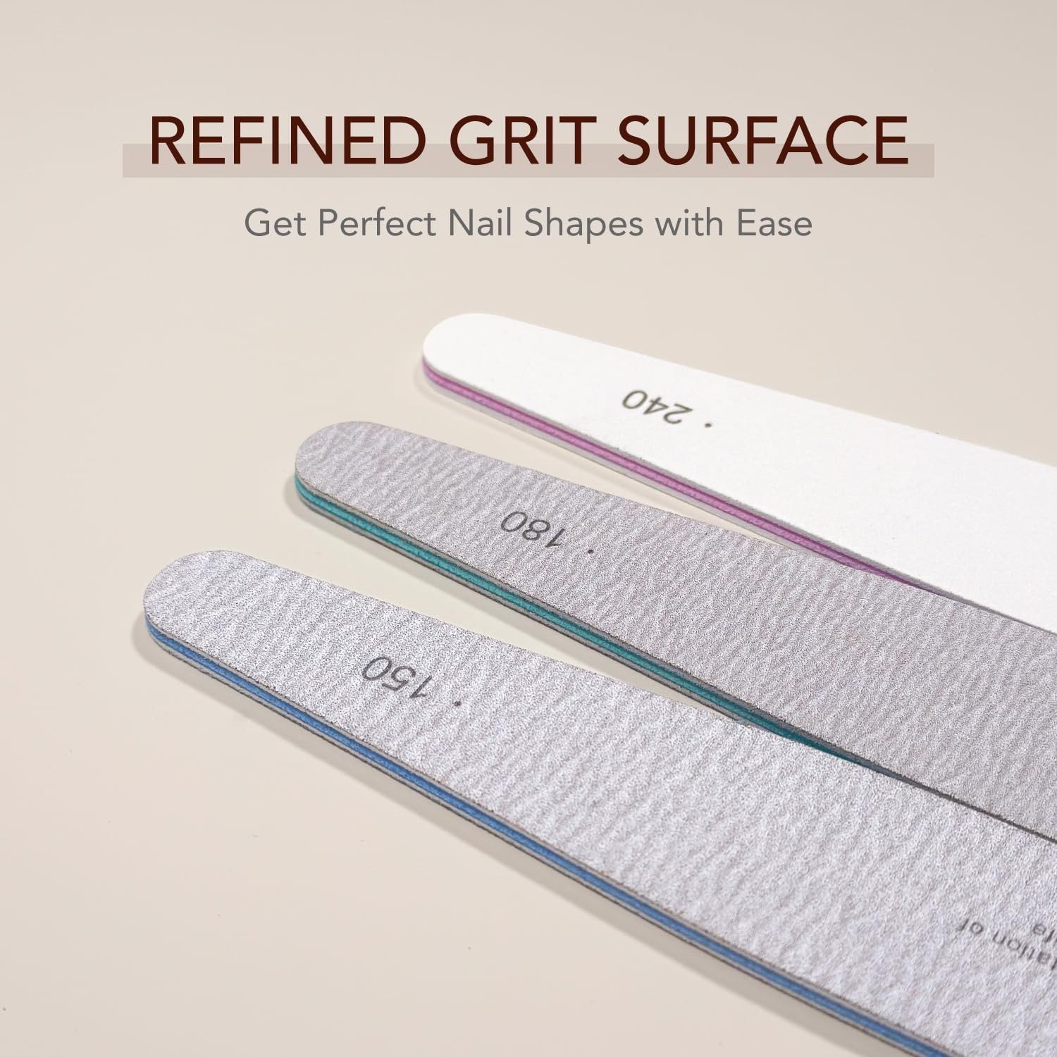 GAOY Nail Files and Buffers, 7 Pcs Nail File Set with Shiner, Emery Boards fo…