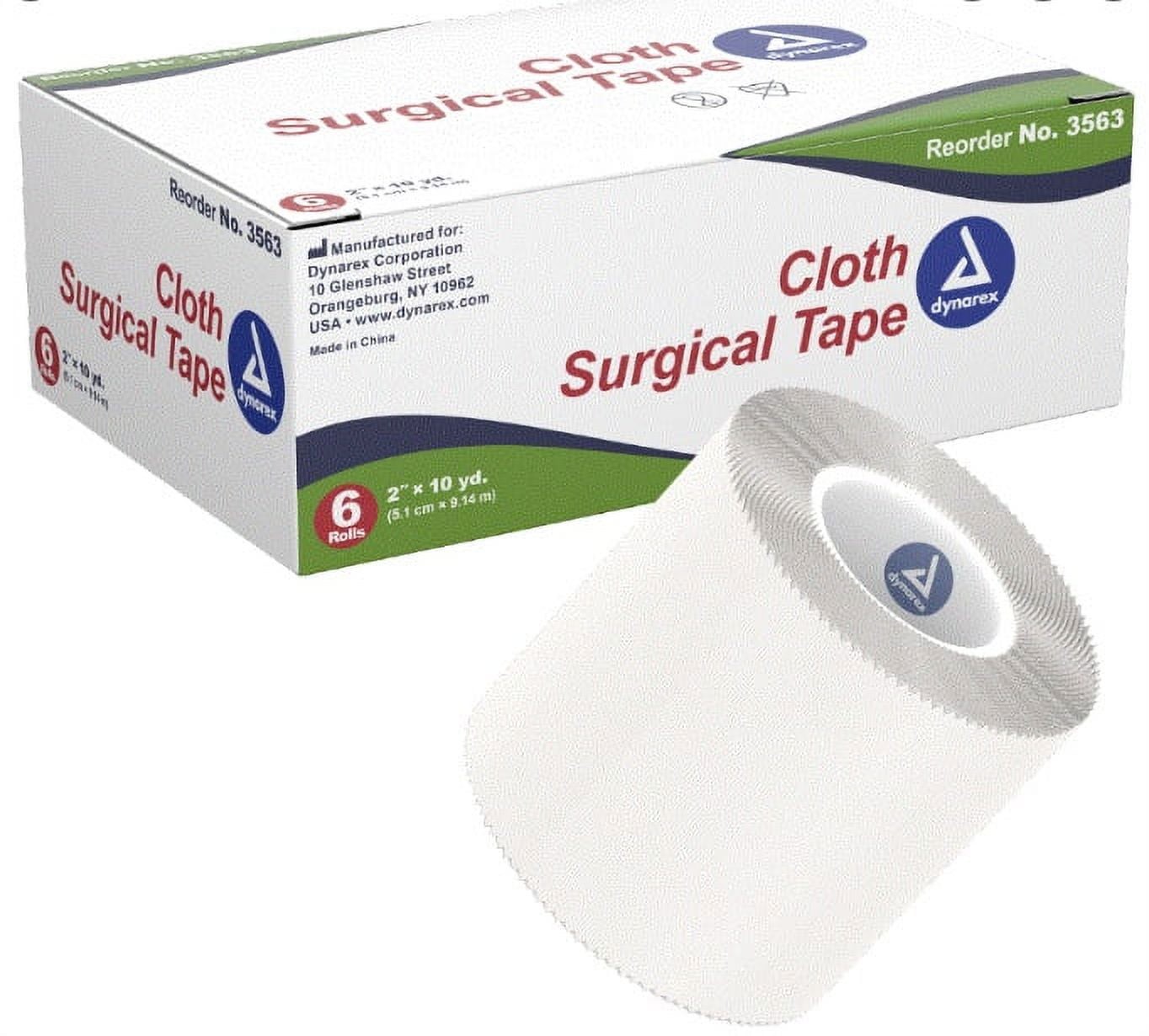 Dynarex 3563 Cloth Surgical Tape 12 Count
