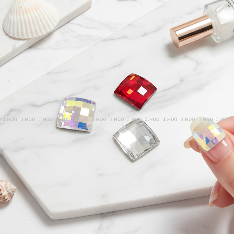 Swarovski 2493 Chessboard Flat Back Crystal 8mm 10mm 12mm 20mm