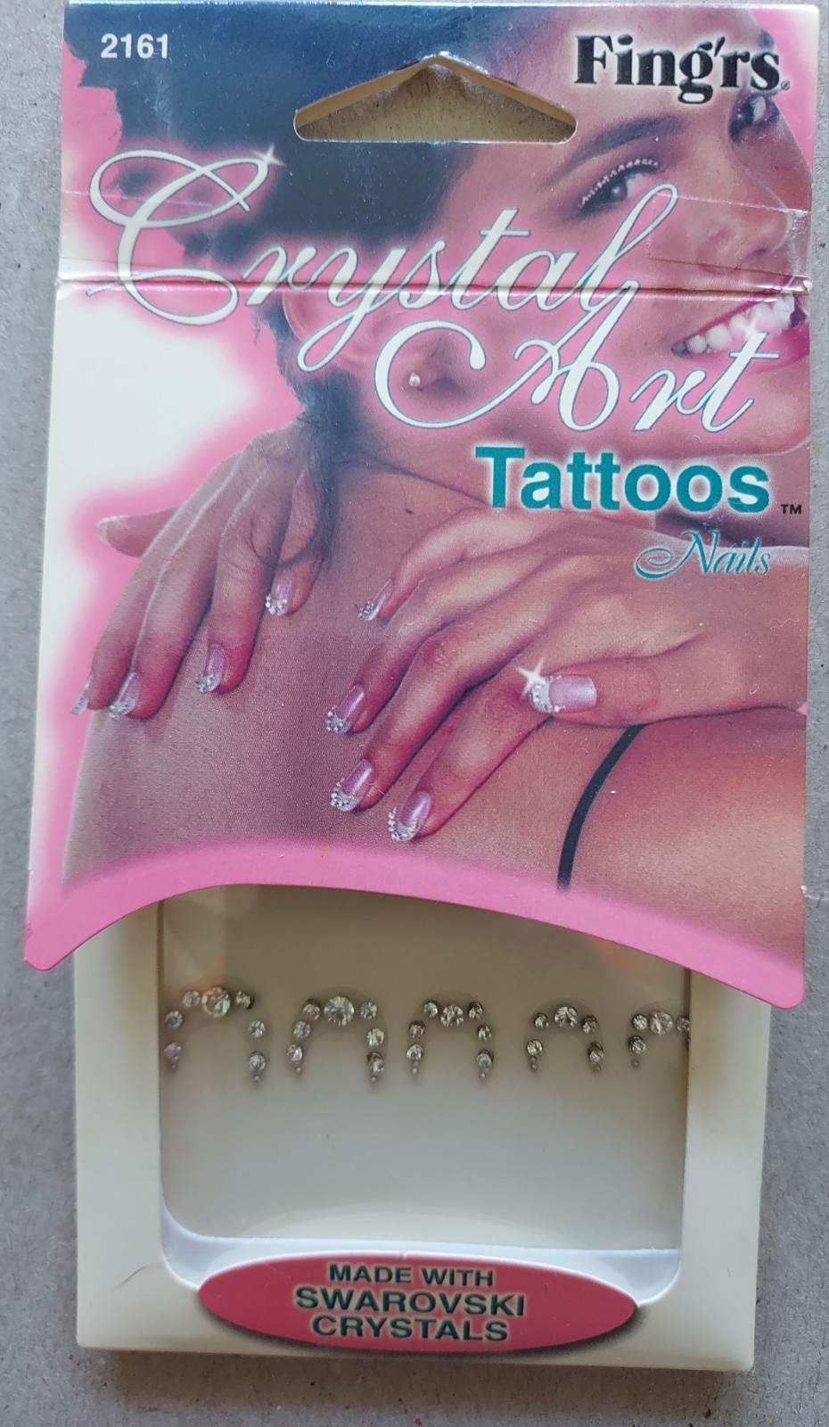 Vintage Fing’rs Swarovski Crystal Art Tattoos for Nails