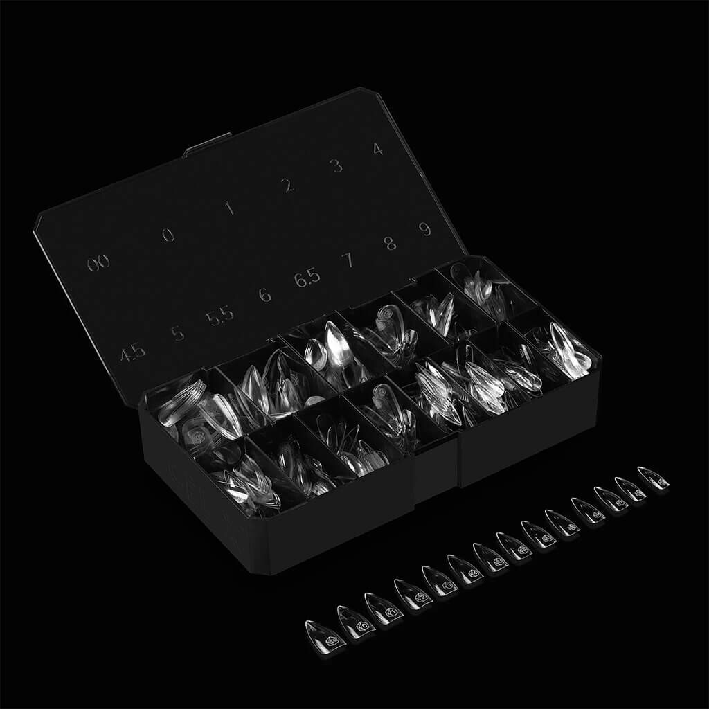 Gel X Natural Stiletto Medium (Box of 600 Tips)