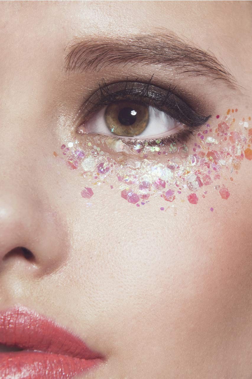 Iridescent Body Glitter – 15g Chunky Holographic Face, Hair, and Eye Glitter …