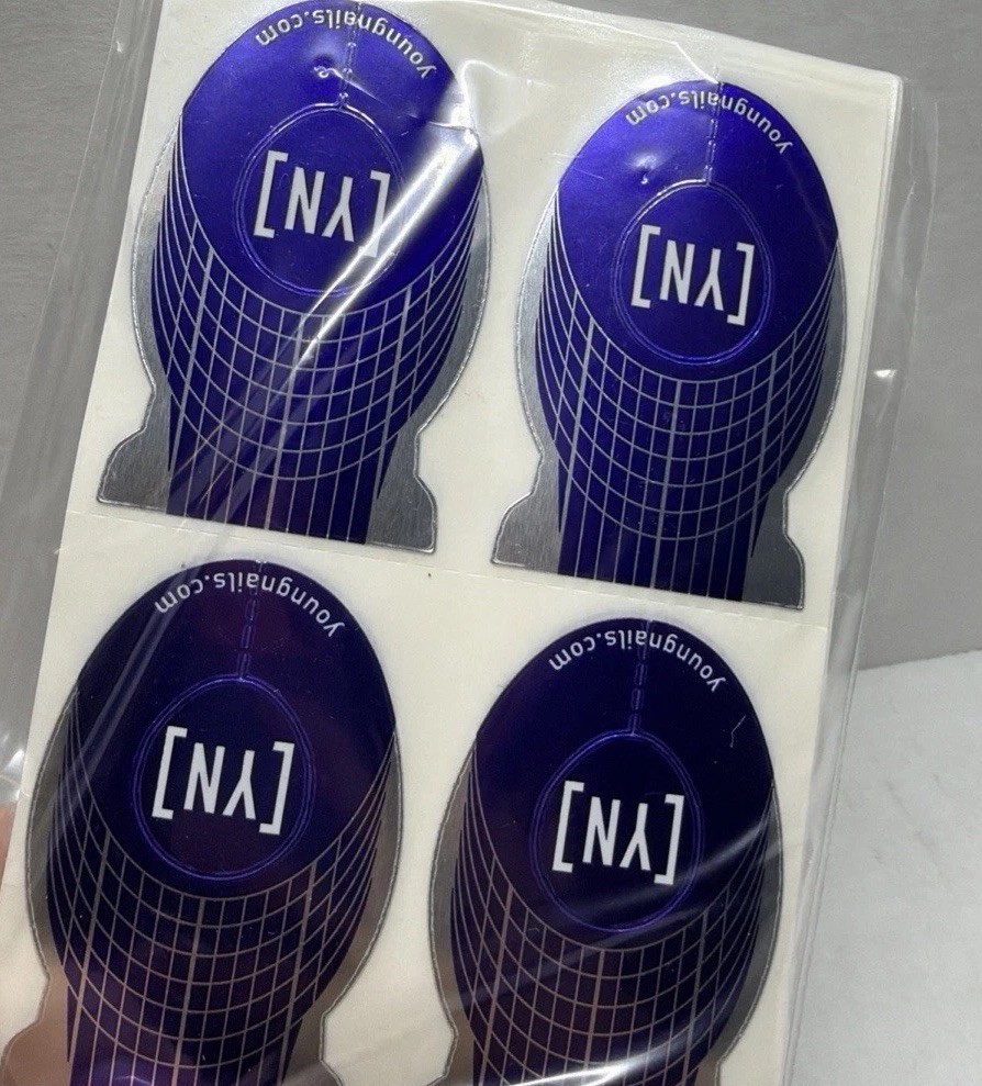 Yni Artistic Nail Forms. Salon Quality Nail Extension Product 100 Forms
