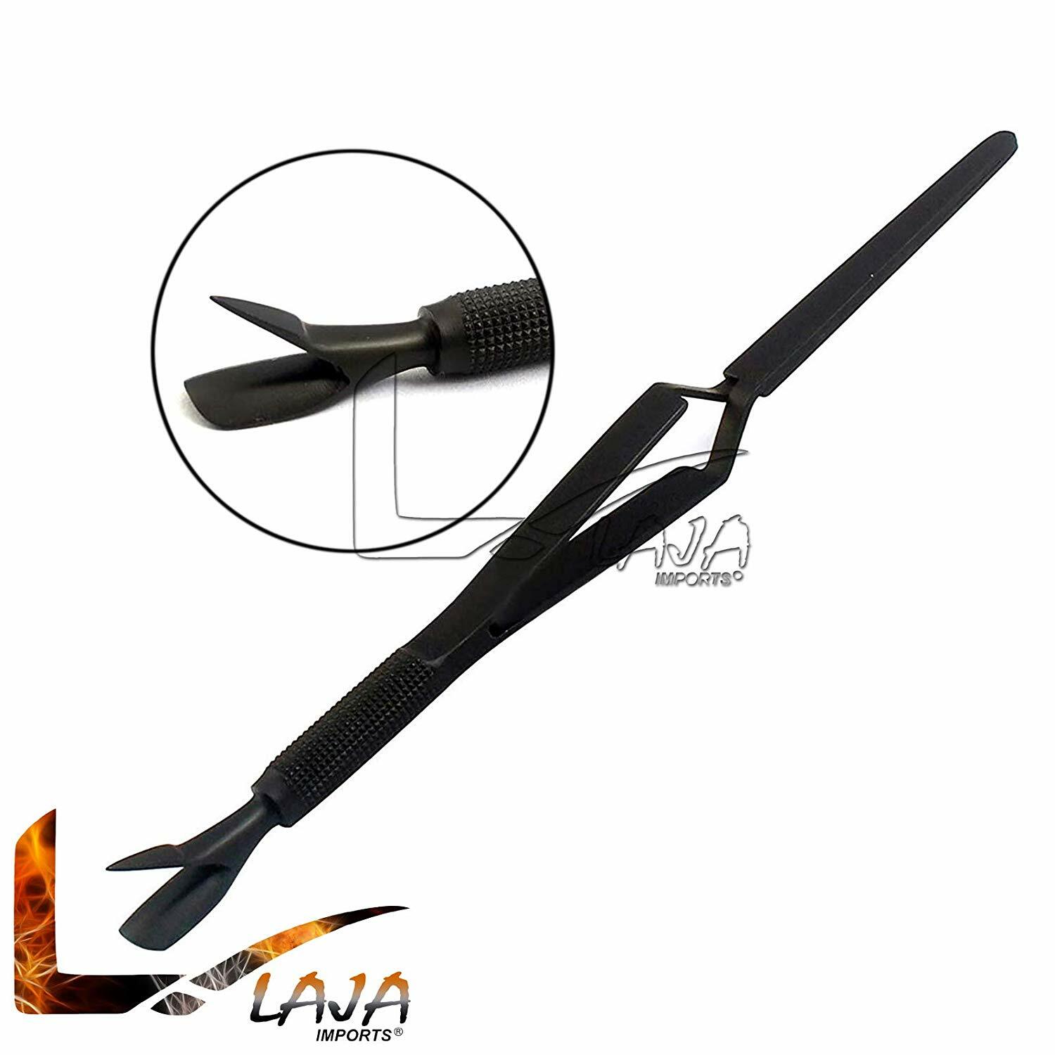 Universal Nail Pinching Tweezers Acrylic Nail Art Manicure Black
