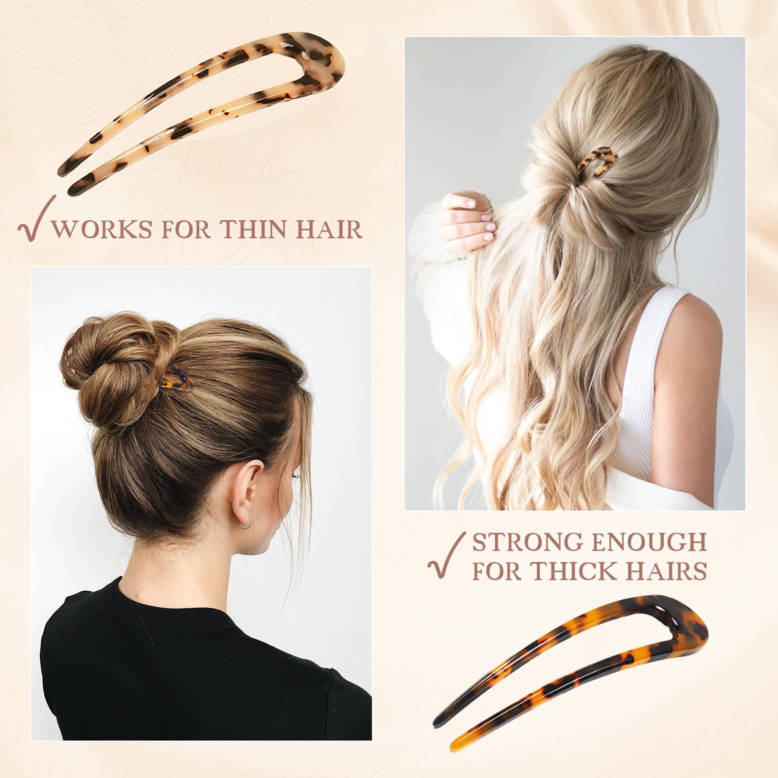 2 Pack Benefree French 1 Count (Pack of 2), Tortoiseshell&White Tortoiseshell