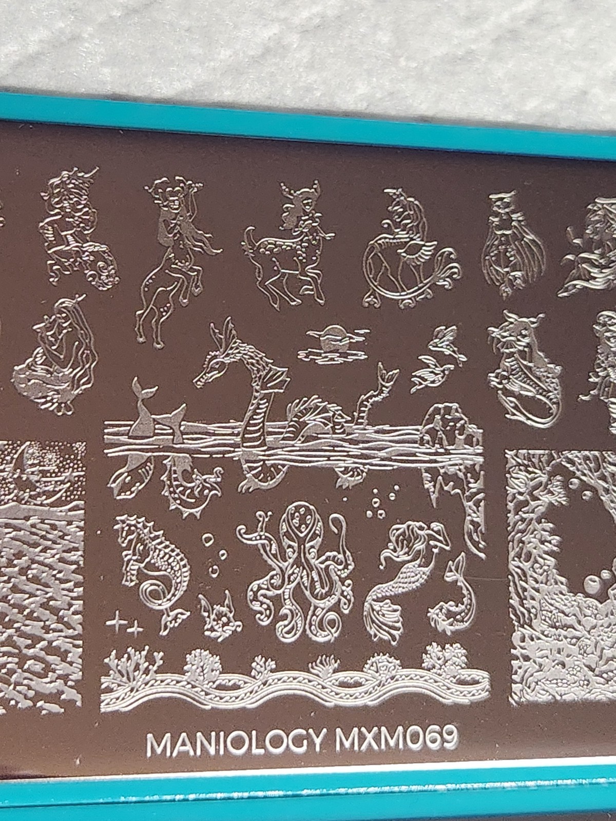 Maniology MXM067 & MXM 068 Tropical Holiday Nail Stamping Plates Christmas