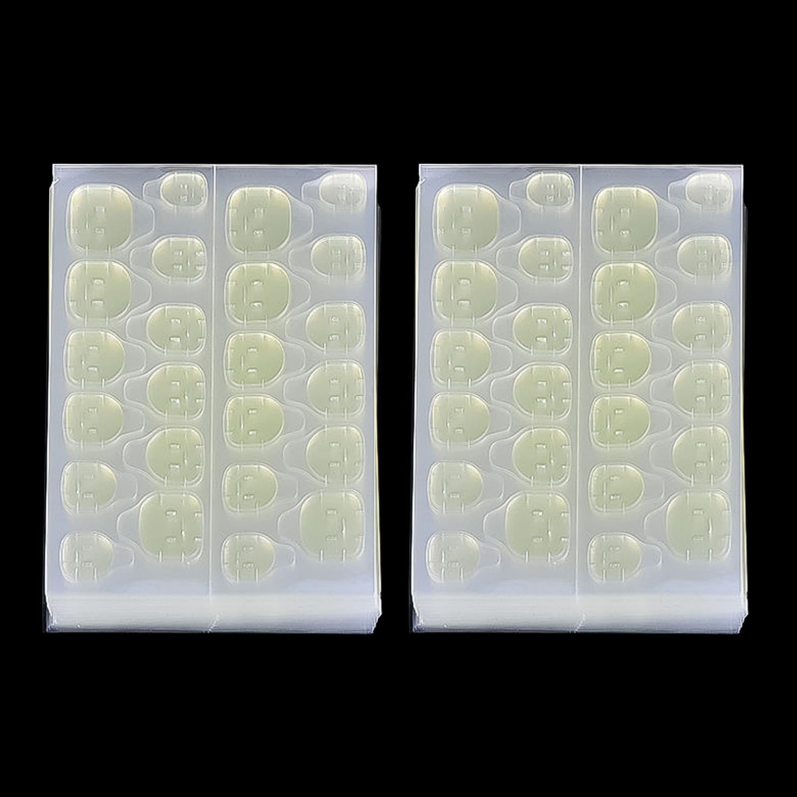 Nail Adhesive Tabs 1200 Pcs 50 Sheets Nail Glue Stickers for Press-On Nails NEW
