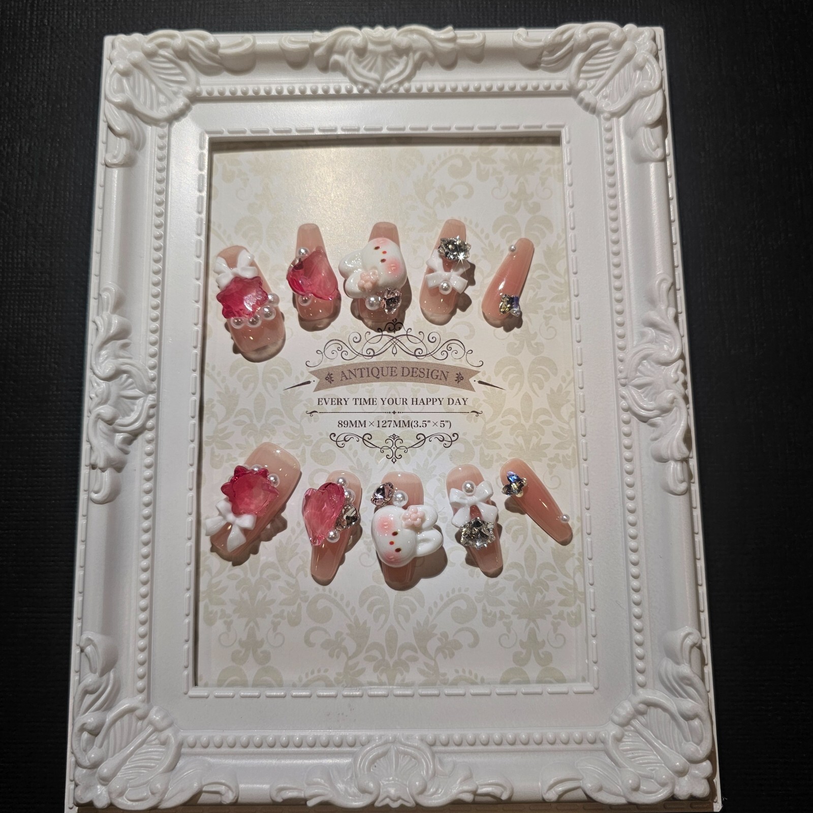 Easter Wonderland Handmade Cute Bunny Themed Press-On Nails