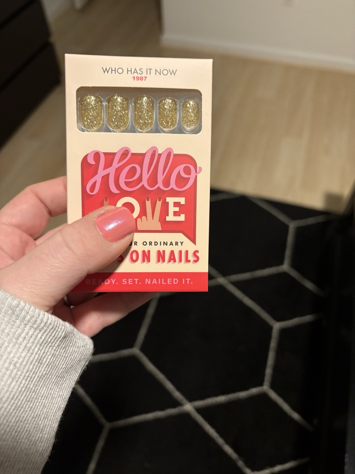 Hello Love Press On Nails: Who Has It Now
