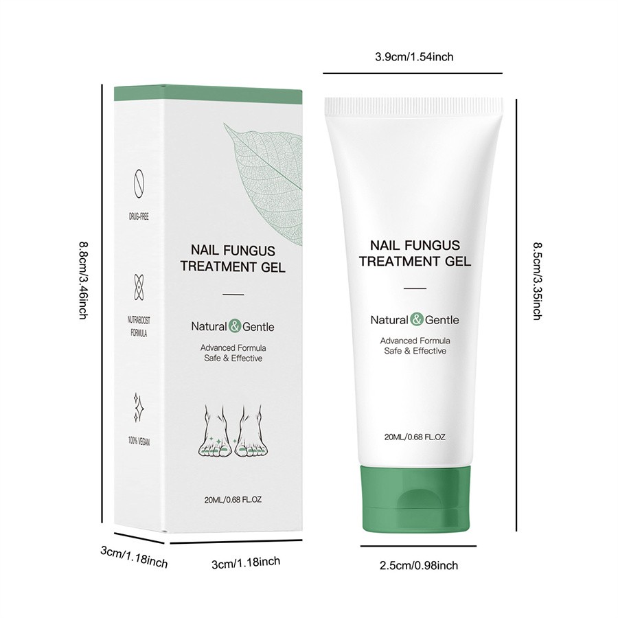 Nutraboost Nail Fungus Treatment Gel, Nail Fungus, Fungus Cream 2025 NEW （1PC）