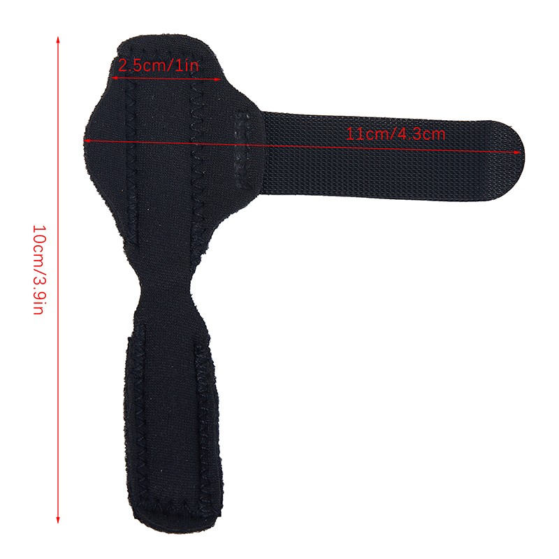 1PC Finger Toe Splint For Broken Toe Hammer Straightener Corrector Brace Wrap