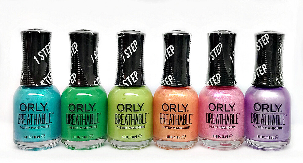 Orly BREATHABLE Treatment + Color Nail Lacquer ISLAND HOPPING Spring/Summer 2022