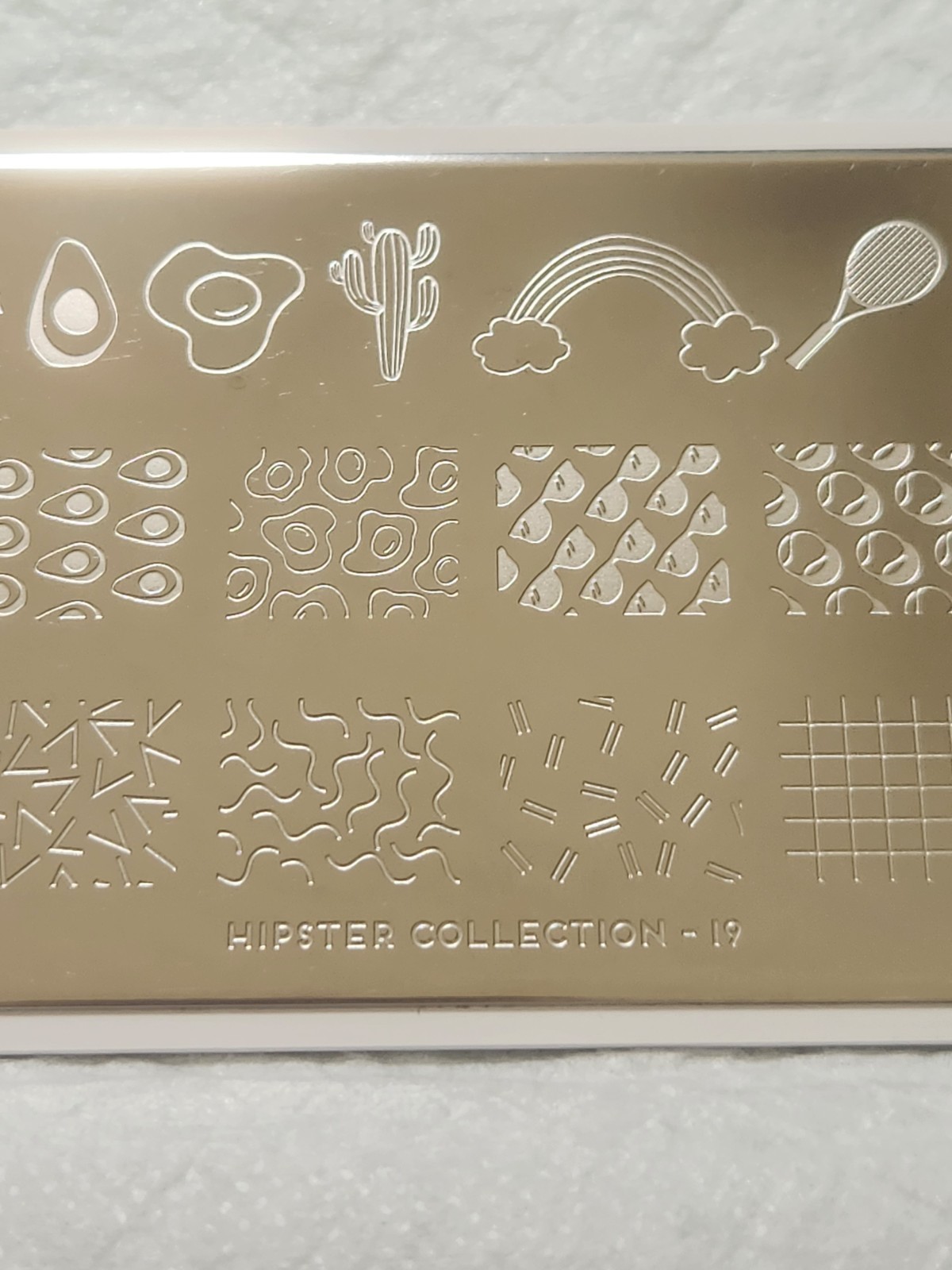 MoYou London Nail Stamping Plate – Hipster 19