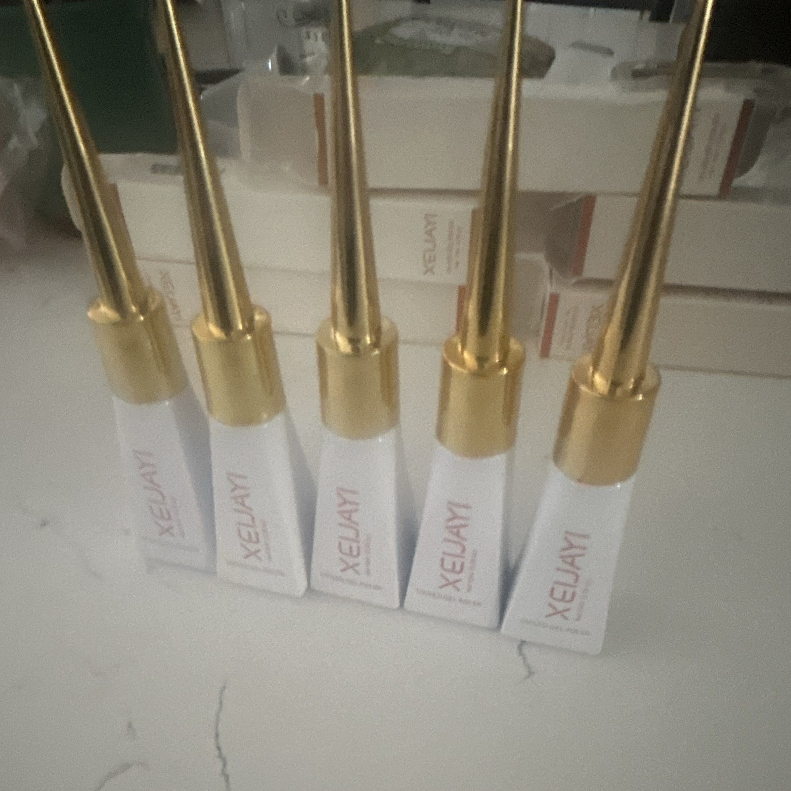 XEIJAYI Assorted cat eye (pink, purple, golden) Shades White/Gold Pack