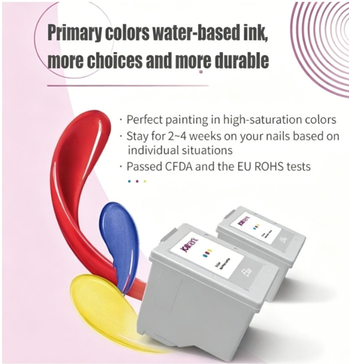 3D Touch Screen Nail Printer APP DIY Auto Nail Art Printing Machine w/ Gel Dryer