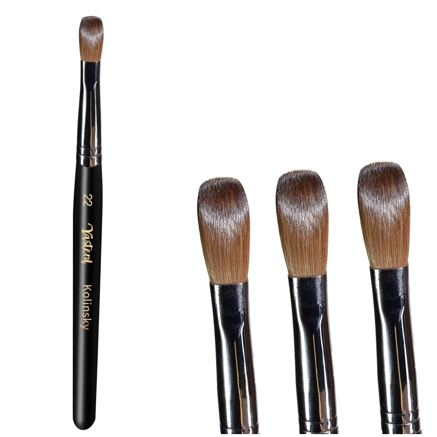Professional Kolinsky Acrylic Nail Brush Size 22..