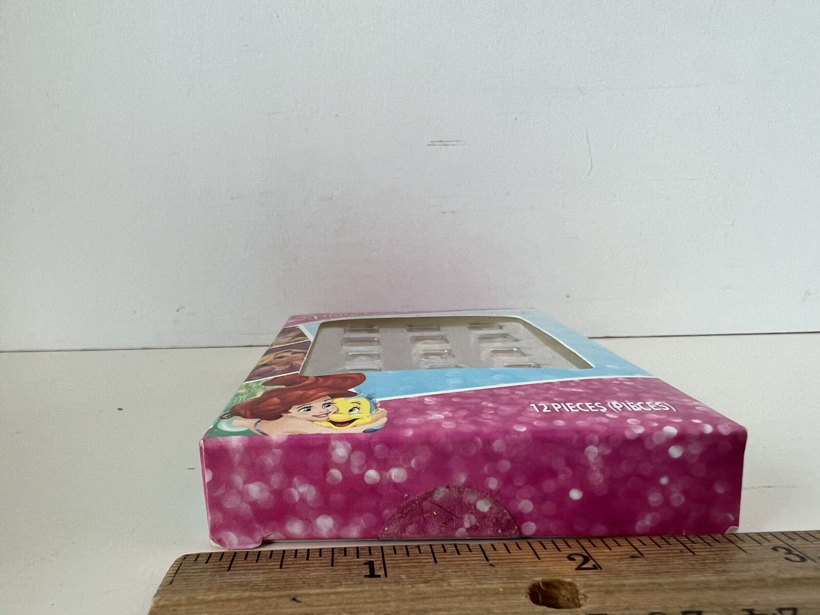 Disney Princess Set Of 12 Press-On Nails By Townley Girls~Ages 6+~New In Package