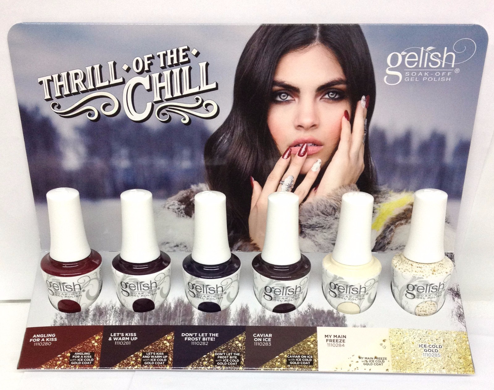 Harmony Gelish – THRILL OF THE CHILL 2017 Collection – Pick Any Shade .5oz