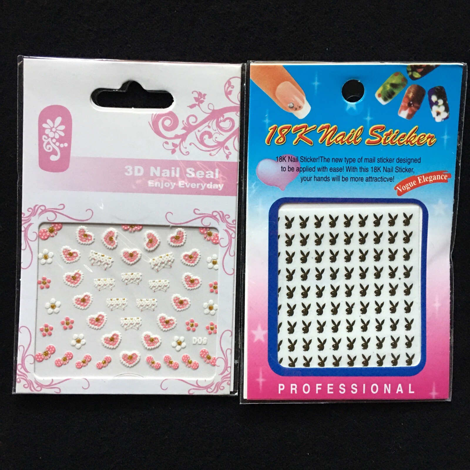10 Sheets Hello Ketty & Cartoon Nail Sticker & Beauty Set In Plastic Box St-253