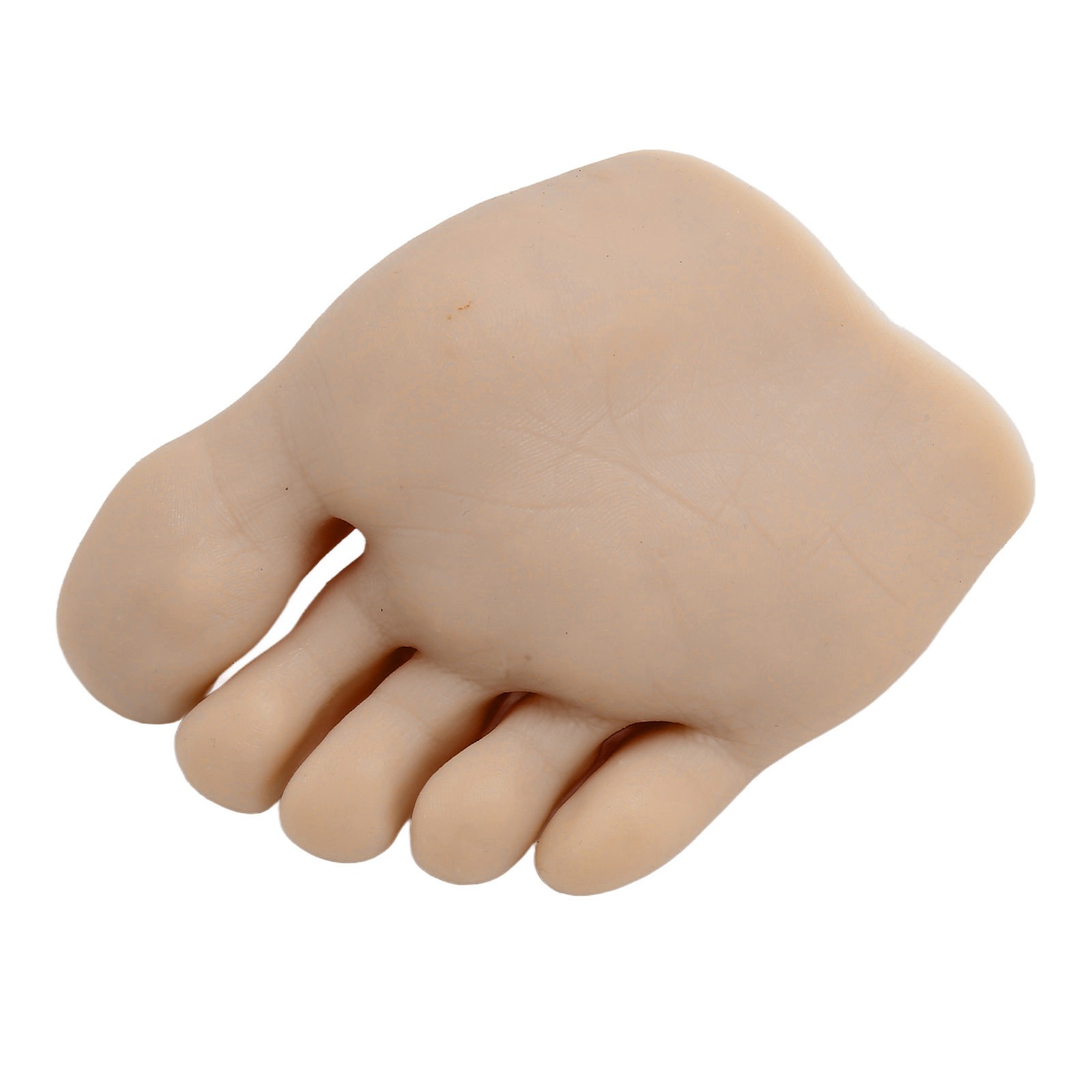 Nail Art Training Fake Half Foot Model Dark Skin Color Reusable Tattoo Pract CHU