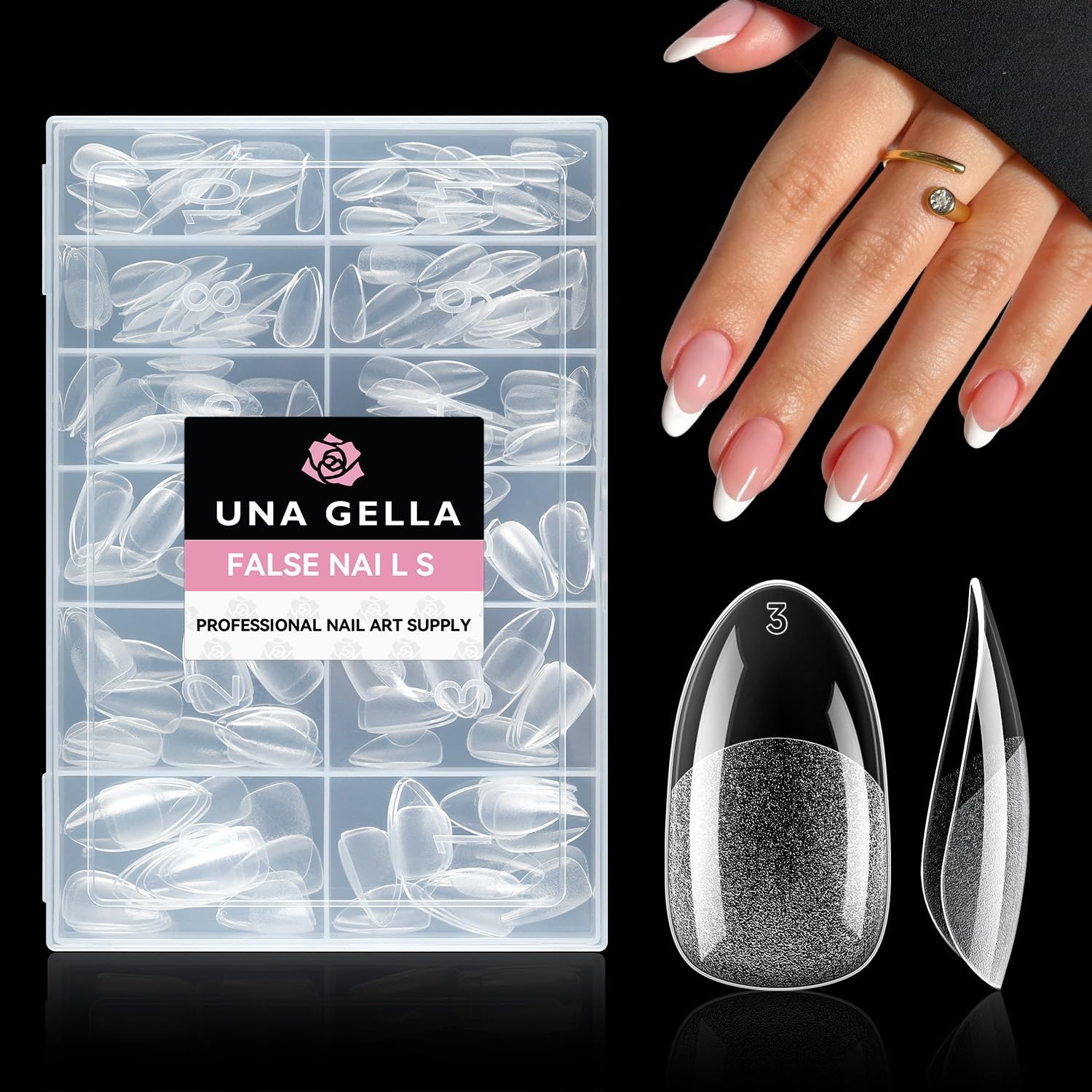 Gel Nail Glue Press On Nails Fast Dry Pegamento Uñas Postizas Strong 3x5ml