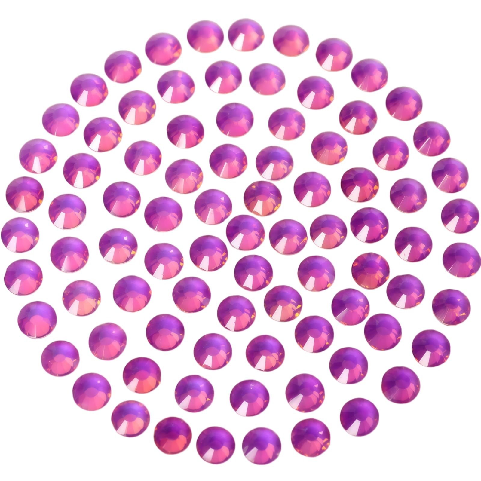 Diamonland Flatback Glass Crystal Rhinestones Rounds Gems for Bedazzling Nail…