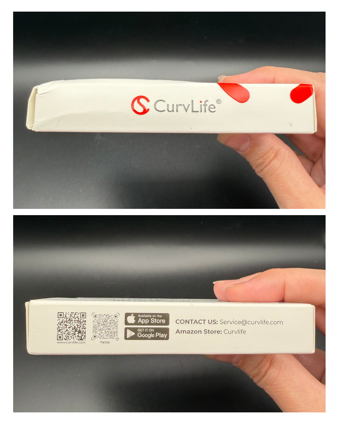 CurvLife Gel Press On Nails Bundle 3 NEW Tidal Blush Turtle Dream Candy Tide