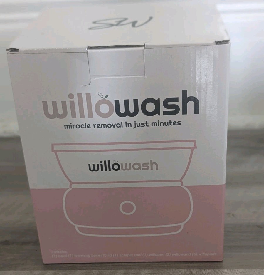 Willowash Electric Nail Soaking Bowl Kit – Acrylic Dip Powder Remover Heated